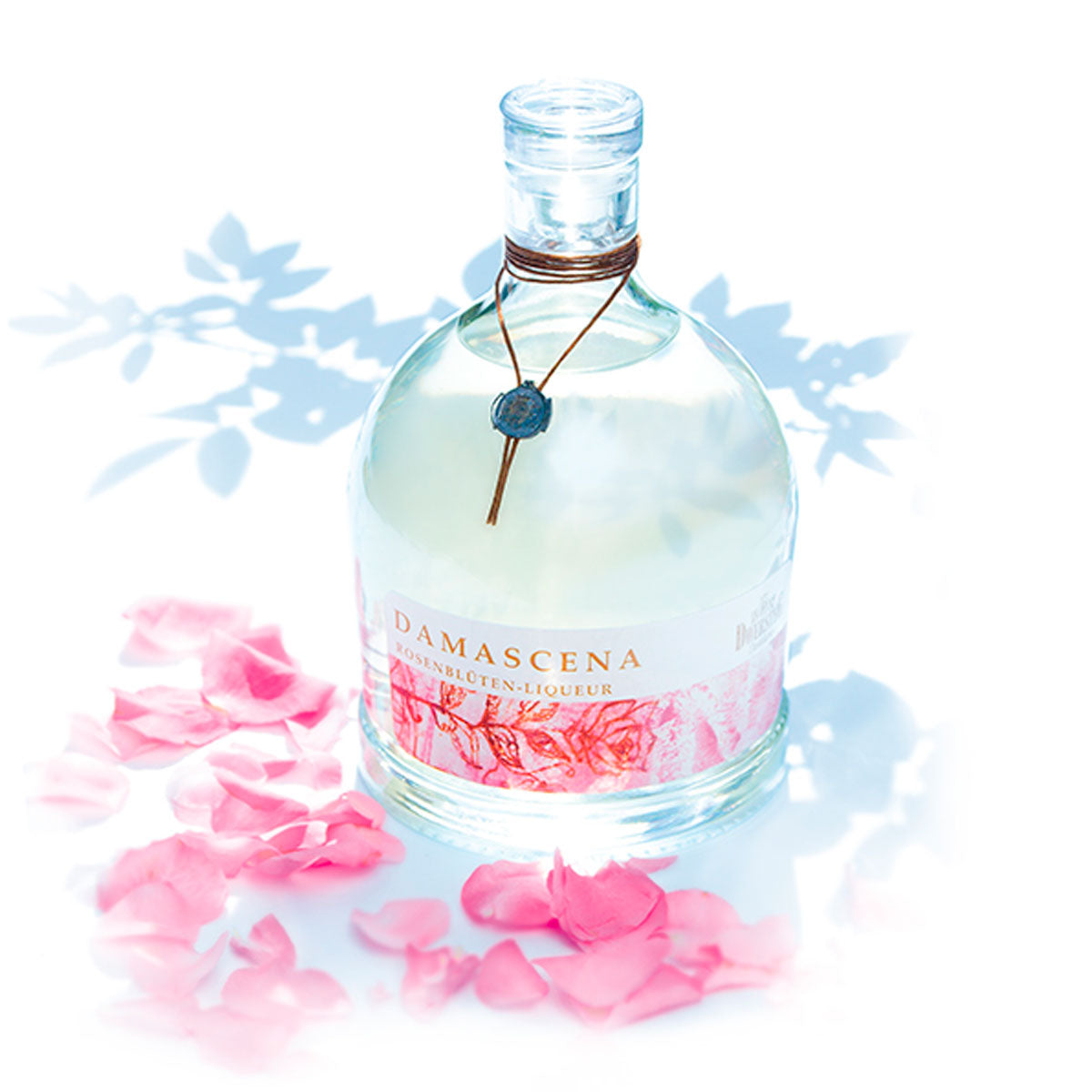DAMASK ROSE - Organic rose petal liqueur